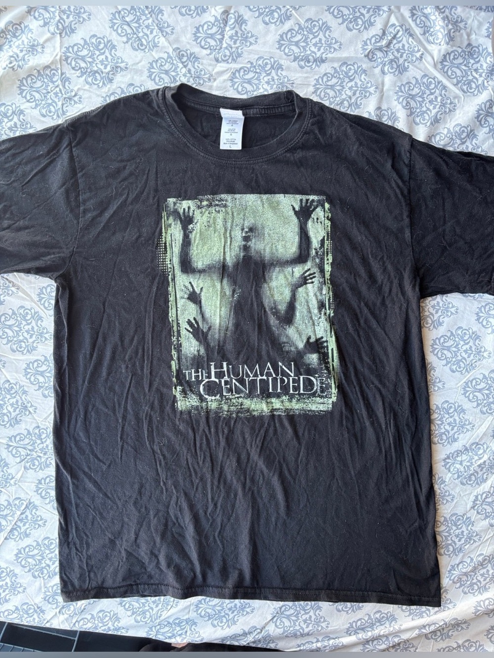 The Human Centipede Graphic Black Men's T-Shirt